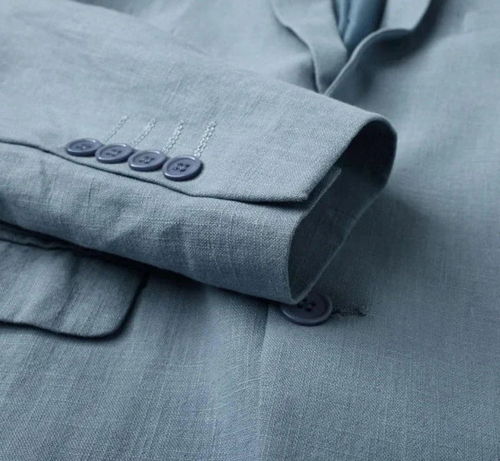 Alex | Blazer elegante in lino dallo stile intramontabile