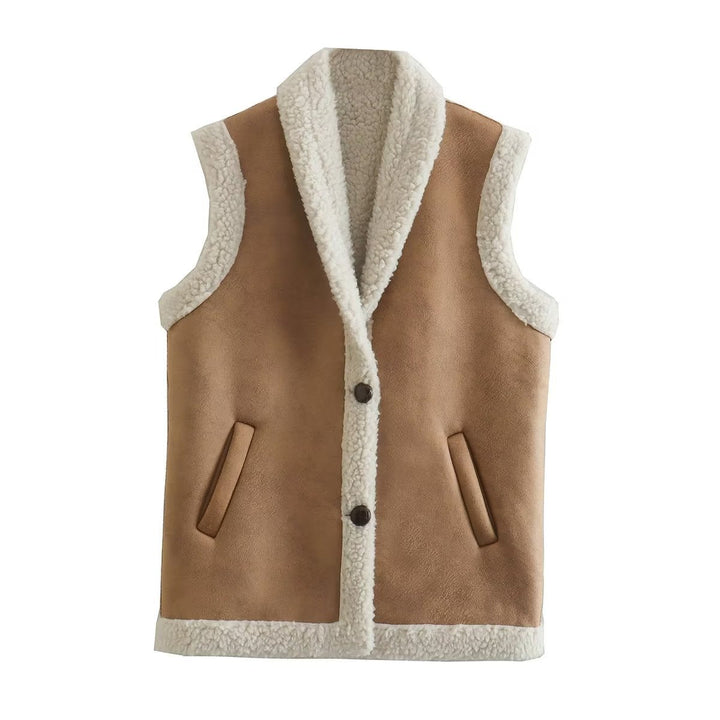Serenelle | Gilet in ecopelliccia