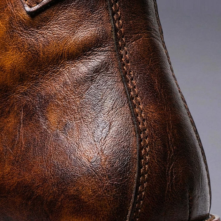 Brooks | Stivali Vintage in Pelle Retrò