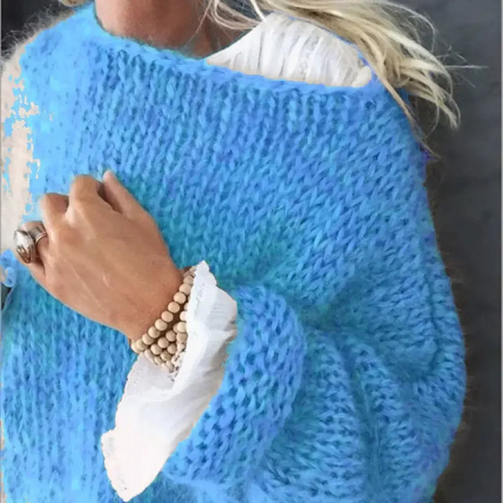Aloura | Lightweight Relaxed-Fit Knitted Sweater
