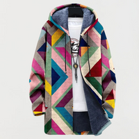 Zyra | Geometric Art Hooded Sweater