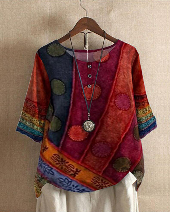 Aurelia | Legere Boho-Tunika-Bluse