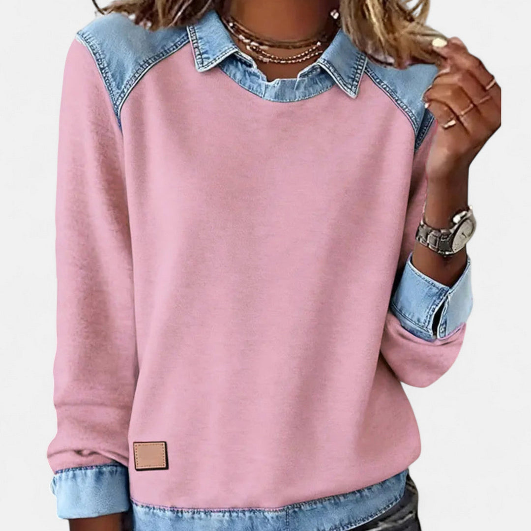 Aurelia | Modern Long-Sleeve Knit Sweater