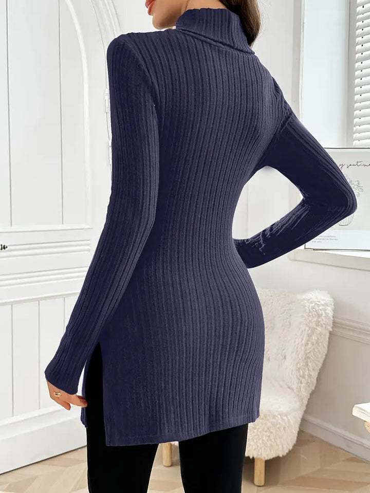 Sarah | Slim Fit Sweater – Elegant Long Sleeve Style for Women