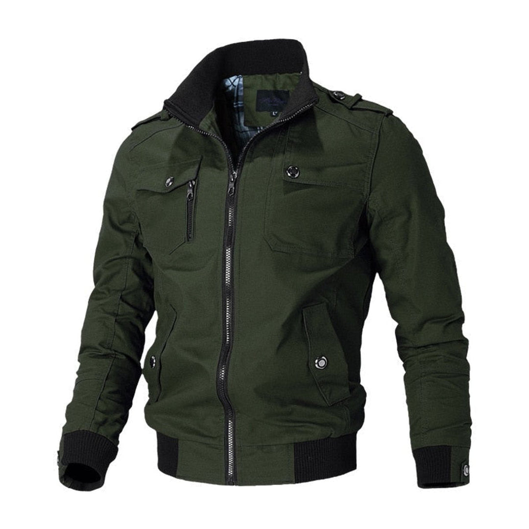 Aurelia | Men's Classic Military-Inspired Bomber Jacket