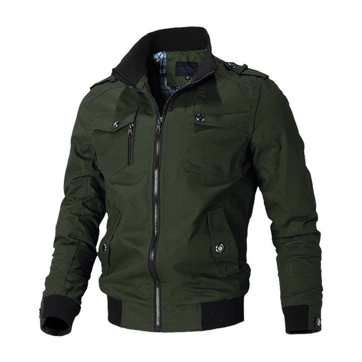 Aurelia | Men's Classic Military-Inspired Bomber Jacket