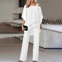 Seraphine | Completo elegante con jumpsuit e spalle scoperte