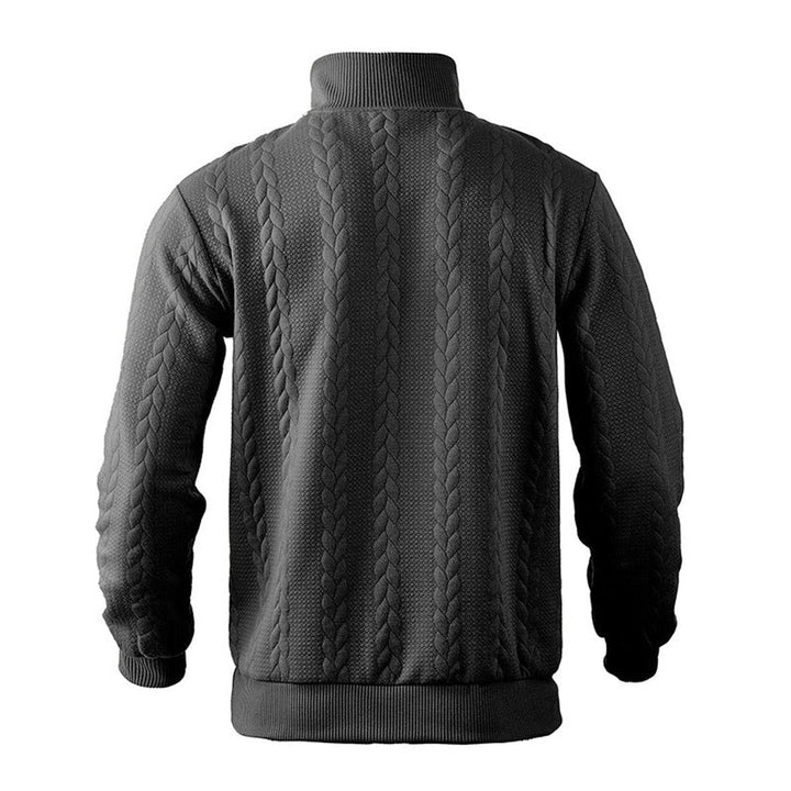 Andras | Knit Sweater – Classic Quarter-Zip Style for Men