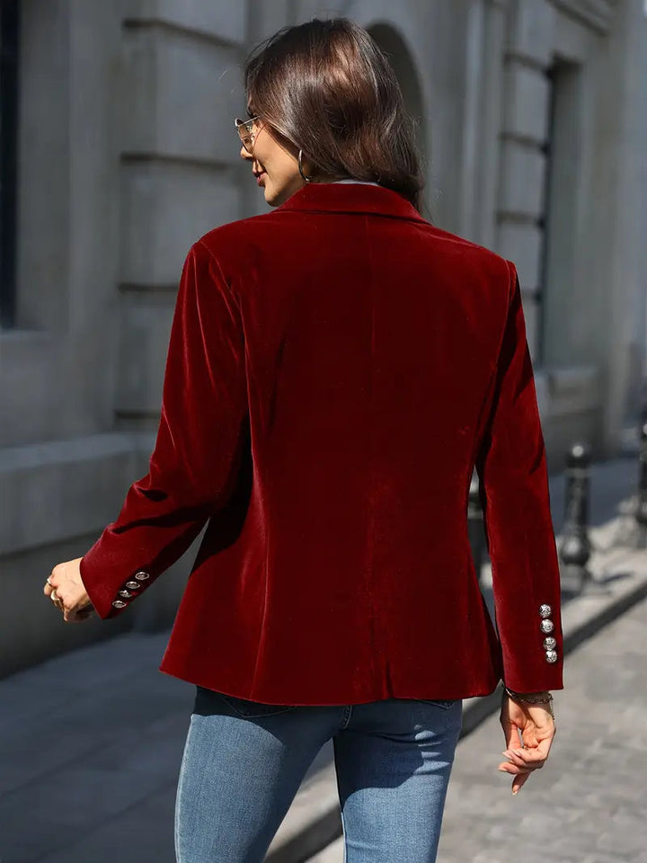 Aurora | Blazer lussuoso da donna in velluto intramontabile