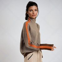 Clara | Striped Turtleneck Sweater for Women
