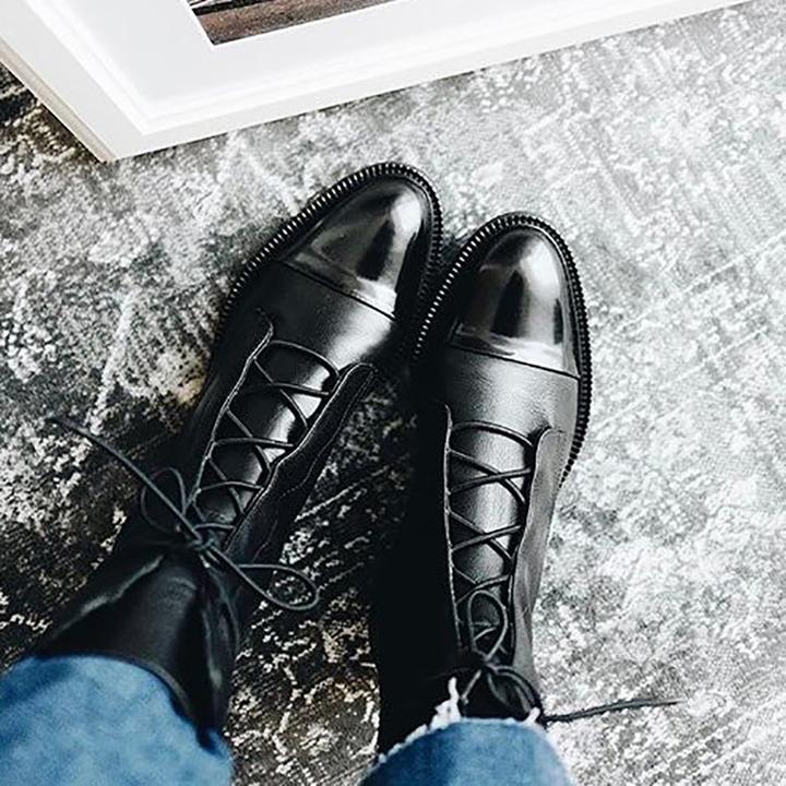 Colette | Stivaletti alla caviglia da donna in pelle premium