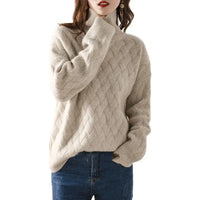 Astrid | Maglione dolcevita in morbido cashmere di lusso