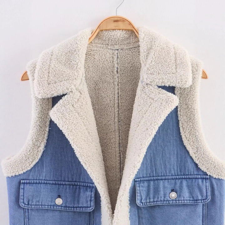 Genevieve | Vintage-Denim-Weste für Damen