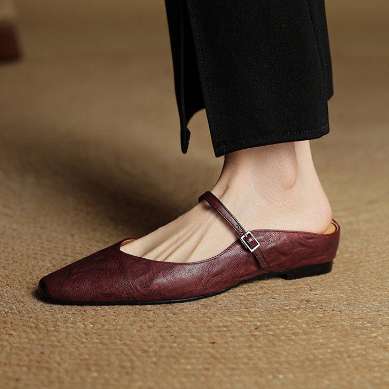 Valerisse | Mules in pelle con punta affusolata