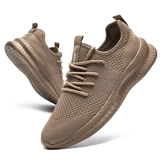 Revelin | Men's Elegant Ergonomic Black Orthopedic Sneakers