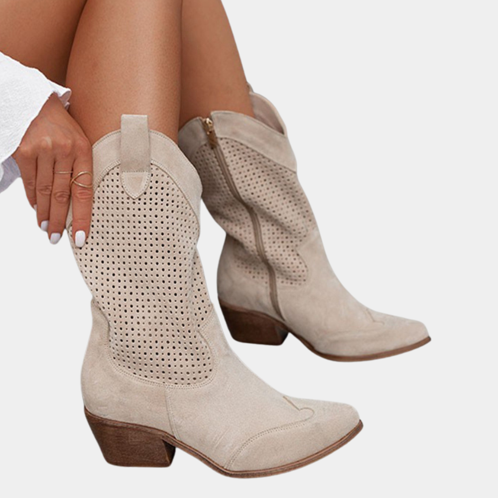 Natalie | Stivali da cowboy con supporto ortopedico per donna