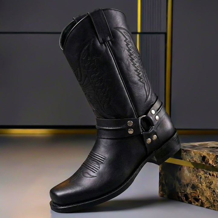 Wesley | Stivali vintage in vera pelle