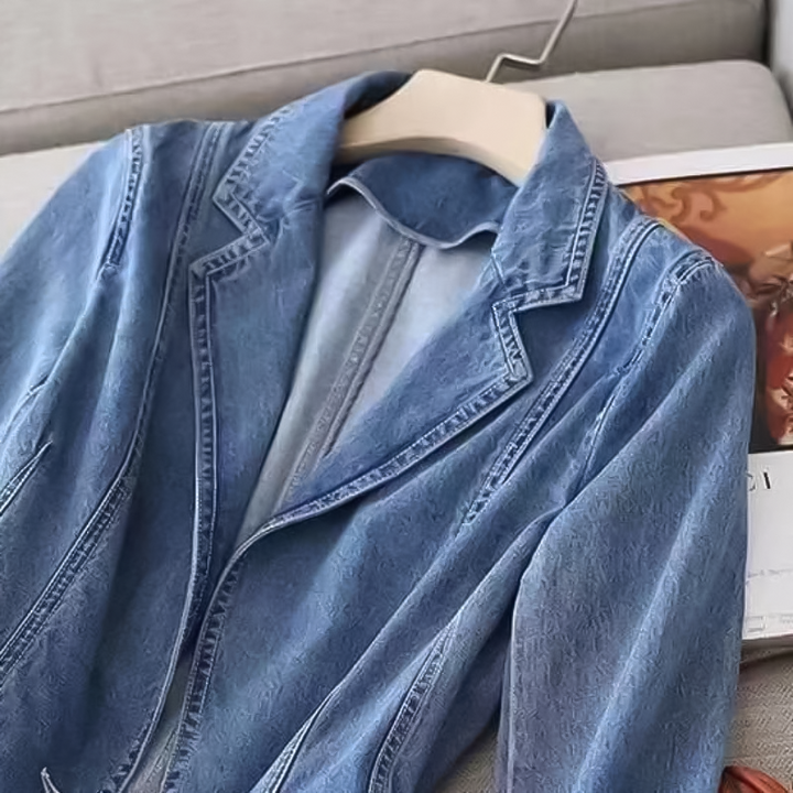 Isadora | Timeless Modern Denim Blazer