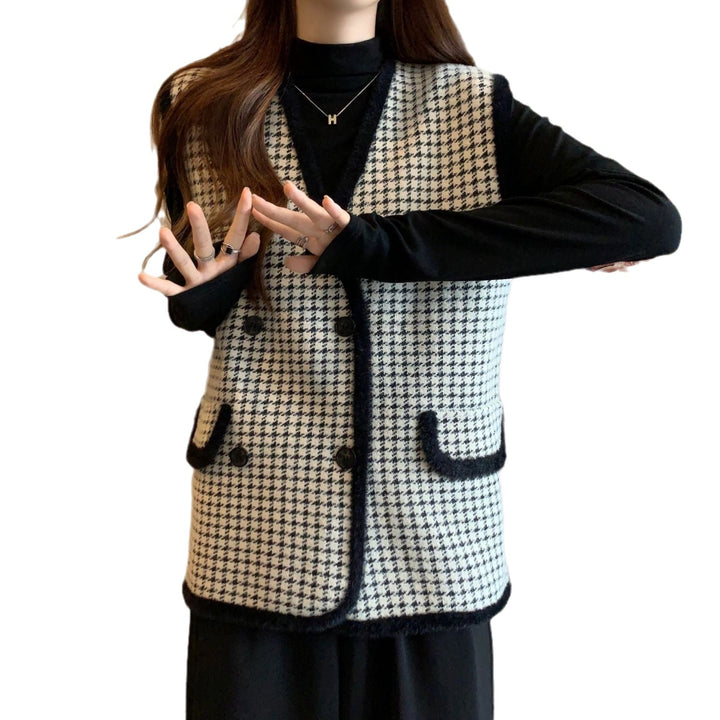 Wynter | Gilet elegante e strutturato doppiopetto
