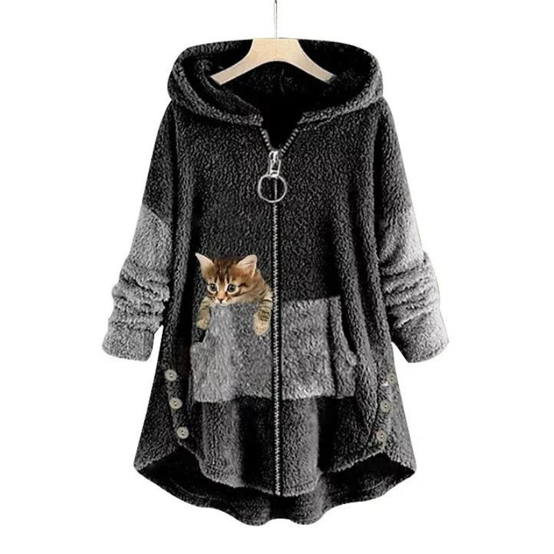 Agnes | Plush Hoodie – Soft Stylish Comfort for Women