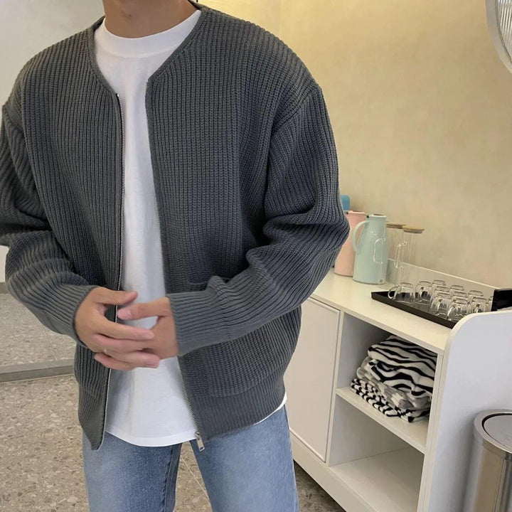 Caspian | Long Sleeve Knit Vest