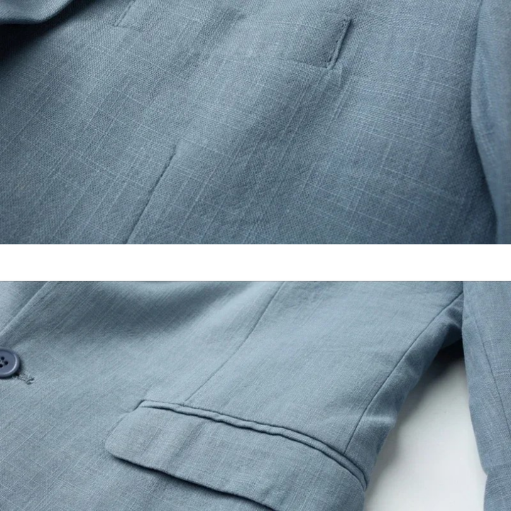 Alex | Blazer elegante in lino dallo stile intramontabile