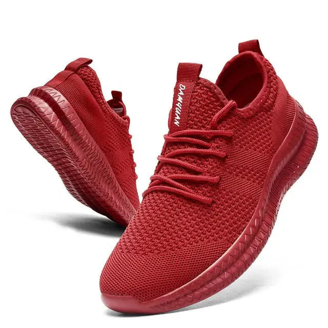 Revelin | Men's Elegant Ergonomic Black Orthopedic Sneakers