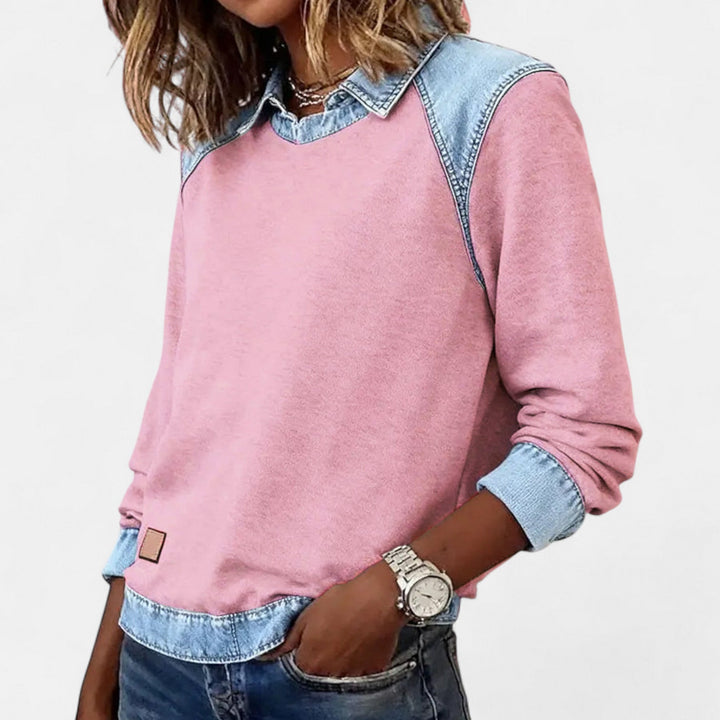 Aurelia | Modern Long-Sleeve Knit Sweater