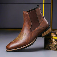 Colton | Stivali vintage in vera pelle italiana