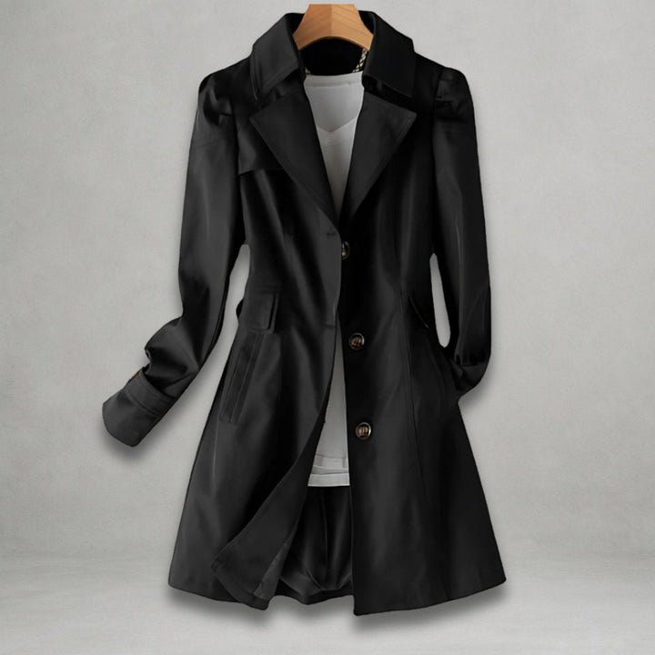 Colette | Trench sartoriale elegante da donna in cotone e nylon