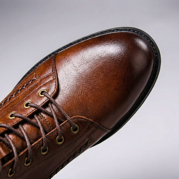 Emerson | Stivali vintage in vera pelle italiana