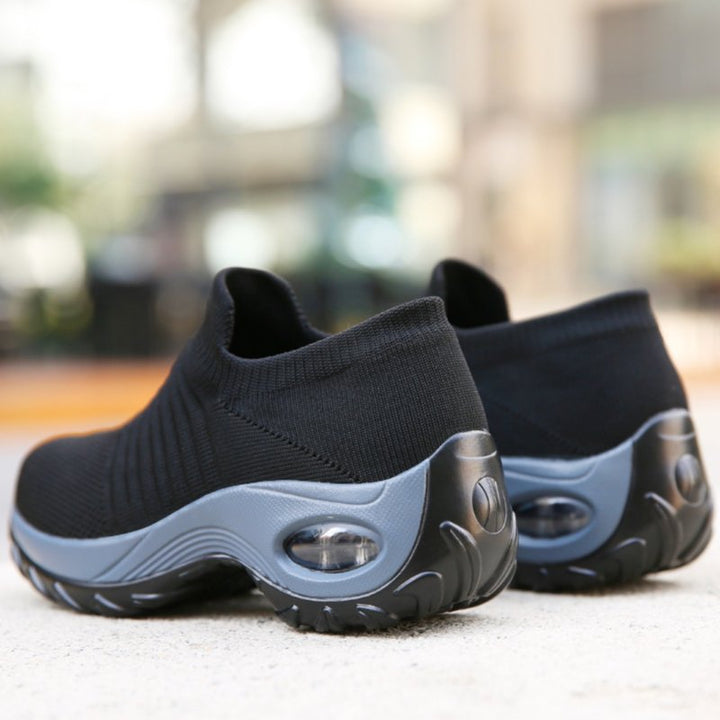 Nora | Sneakers ortopediche senza lacci con plantare in memory foam da donna
