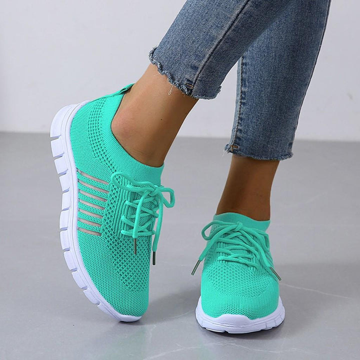 Aurelia | Sportliche orthopädische Freizeitsneaker aus Flyknit für Damen