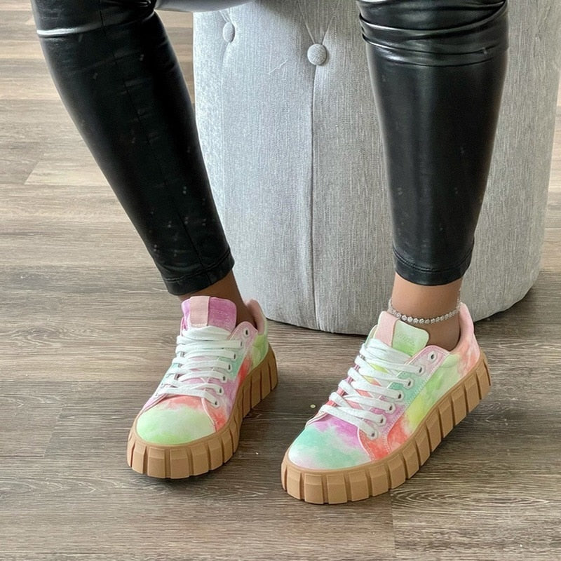 Seravia | Women's Stylish Orthopedic Plateau Shoes