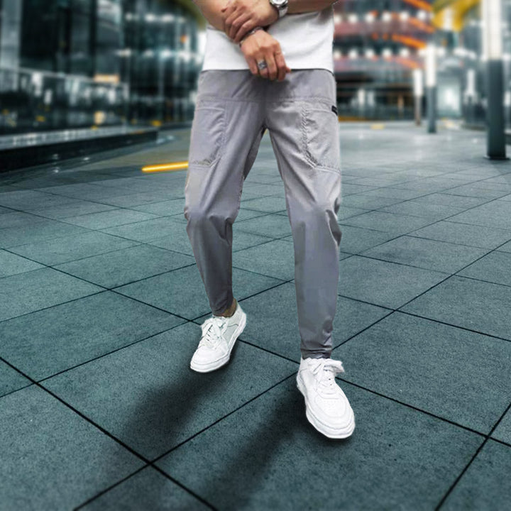 Wolff | Pantaloni cargo casual elasticizzati