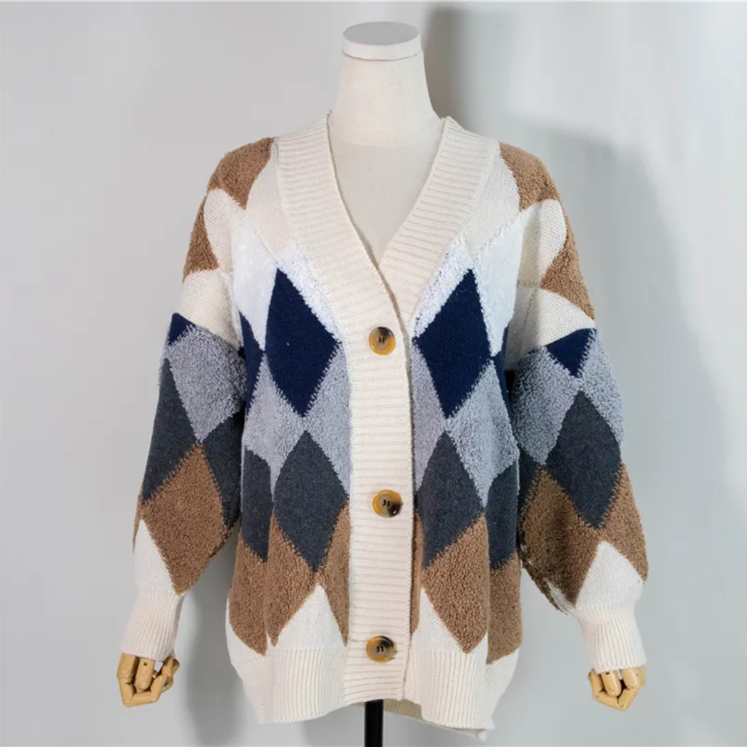 Novelle | Gilet oversize con bottoni frontali