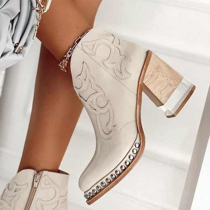Bella | Classic Mid-Calf Cowboy Boots for Women
