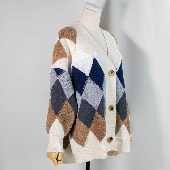 Novelle | Gilet oversize con bottoni frontali
