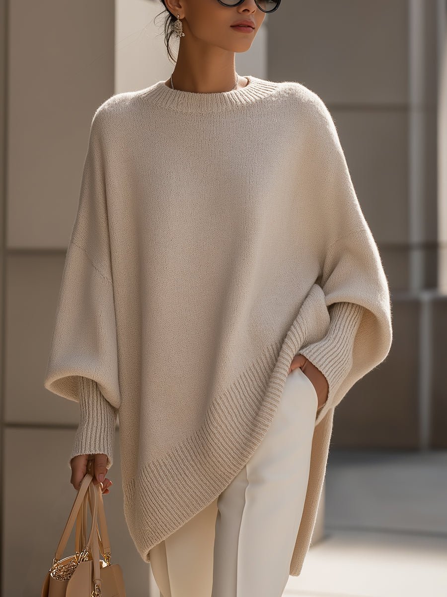 Carly | Oversized Batwing Sweater for Women - Casual Knit Style
