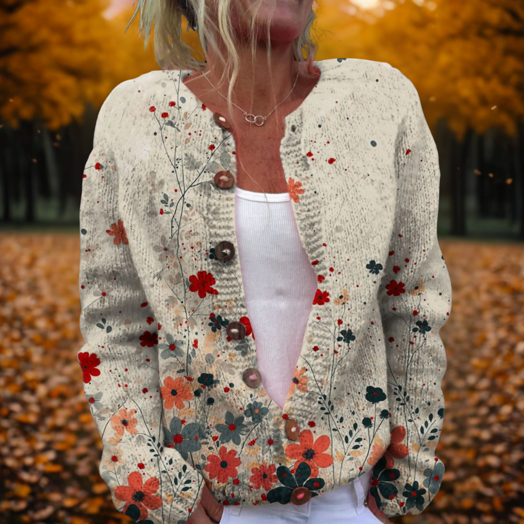 Aloura | Cardigan in maglia caldo e aperto sul davanti