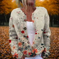 Aloura | Cardigan in maglia caldo e aperto sul davanti
