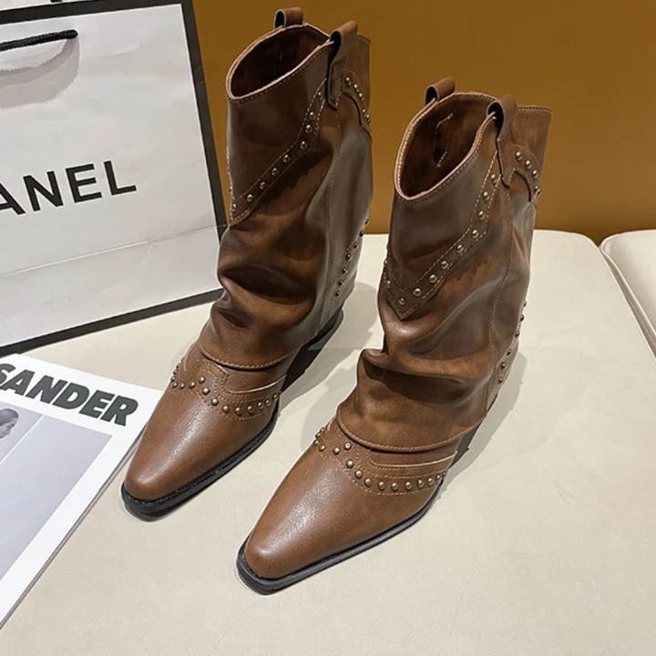 Dakota | Studded Western Cowboy Boots