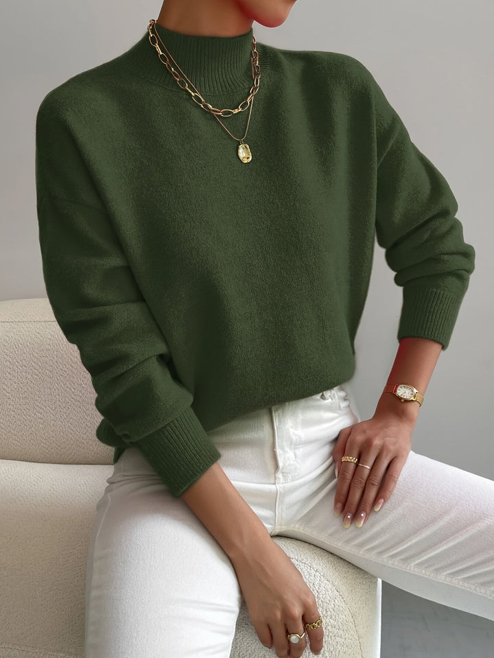 Aurelia | Classic Turtleneck Knit Sweater