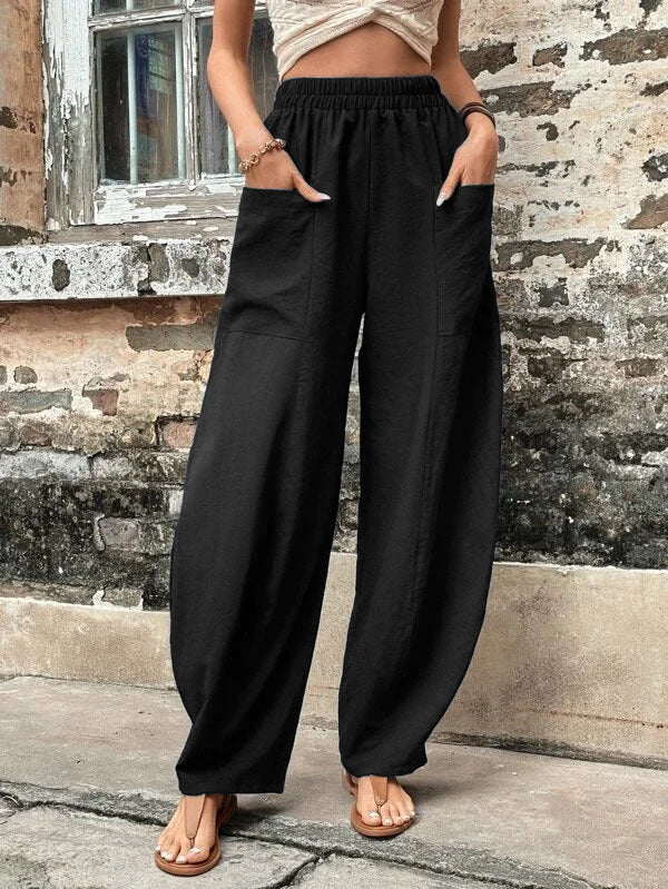 Aurelia | Pantaloni palazzo morbidi a gamba ampia