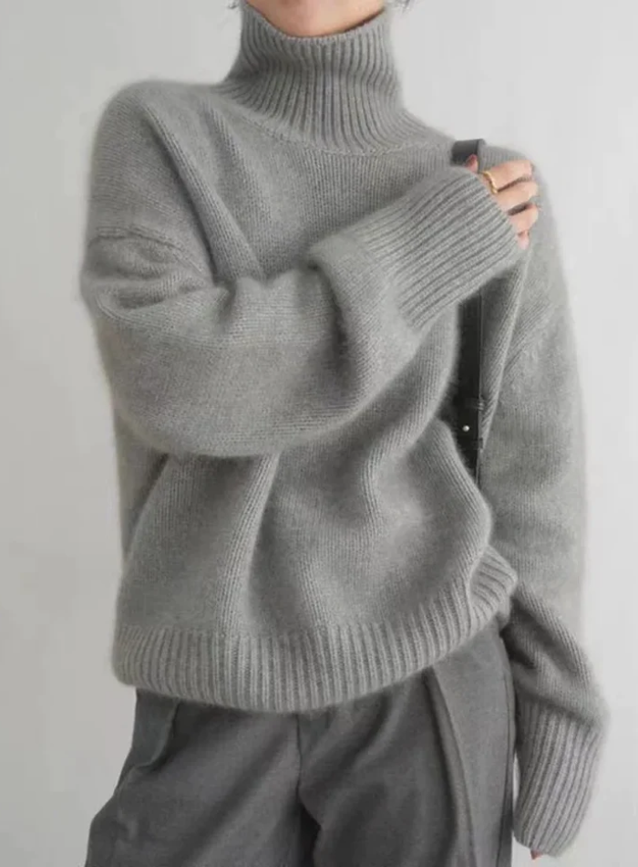 Selene | Eleganter Damen-Rollkragenpullover