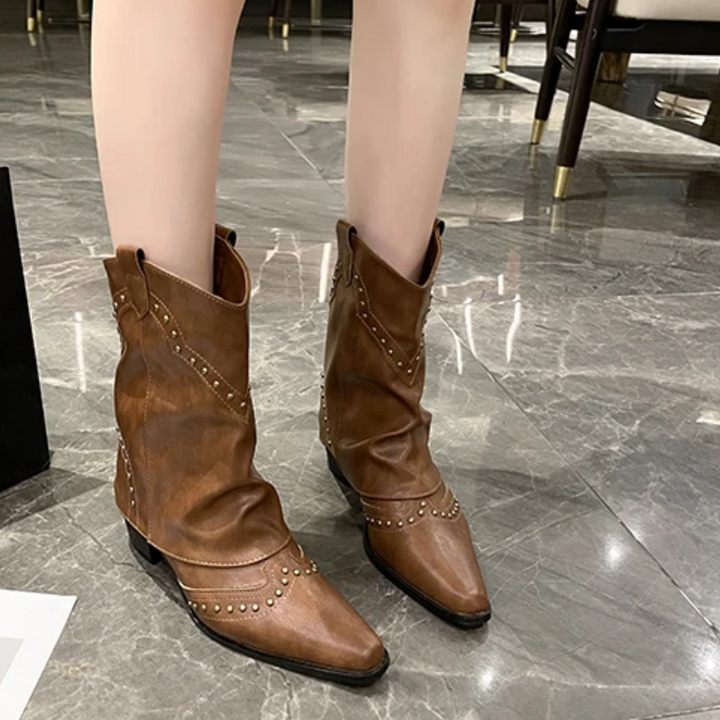 Dakota | Studded Western Cowboy Boots