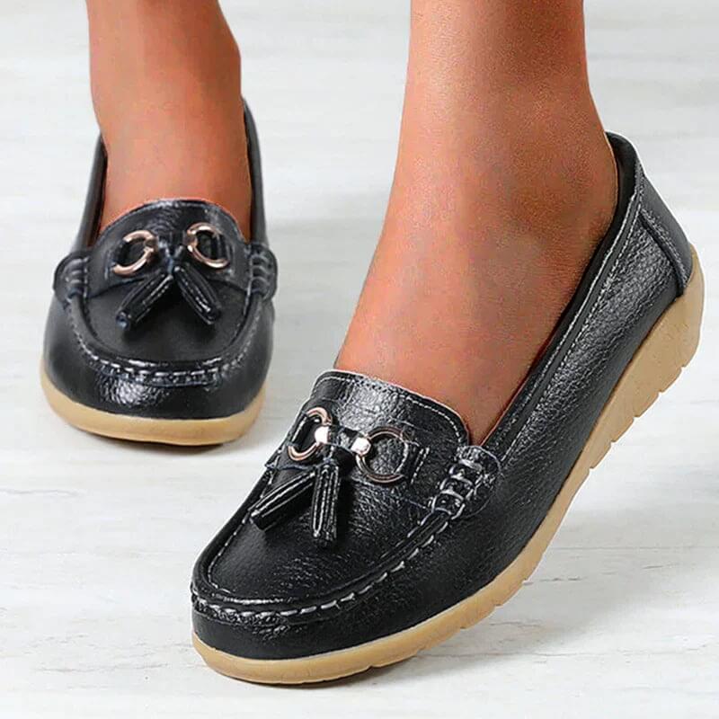 Celestria | Scarpe ortopediche senza lacci, eleganti e dalla calzata ampia, da donna