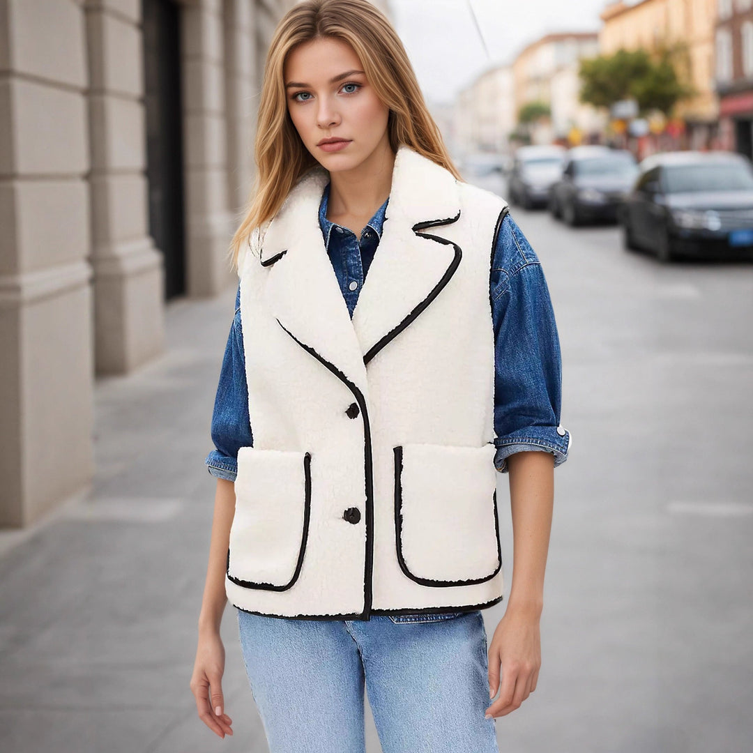 Zarelle | Gilet bouclé alla moda