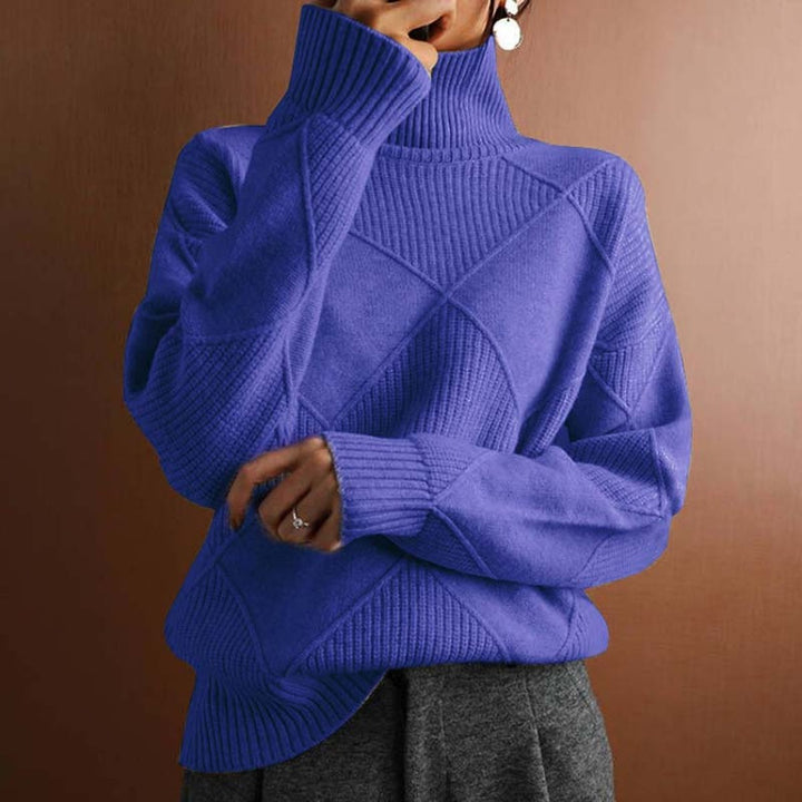 Greta | Turtleneck Sweater – Casual Knit Style for Women