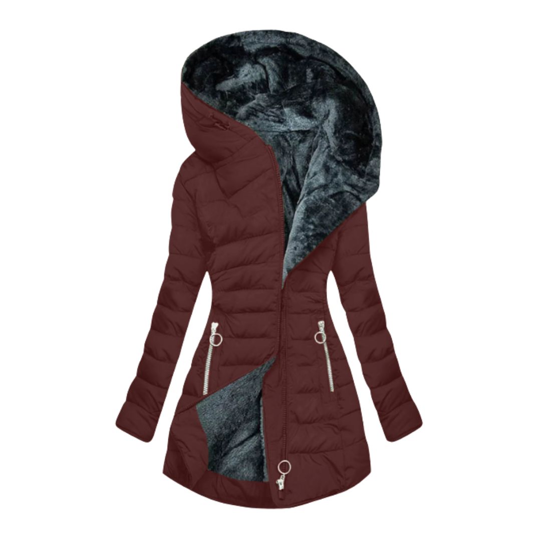 Freya | Women's Stylish Waterproof Long-Length Winter Coat